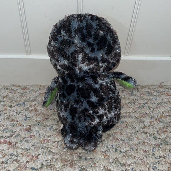 Owl Beanie Boo: MIDNIGHT - Picture 2 of 3